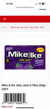 Load image into Gallery viewer, Mike & Ike jolly joes