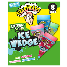 Load image into Gallery viewer, Warheads ice wedges 8 pack
