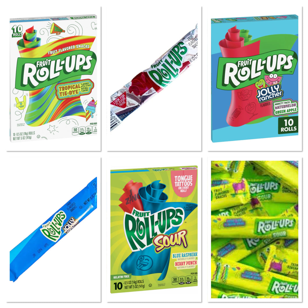 Fruit roll ups