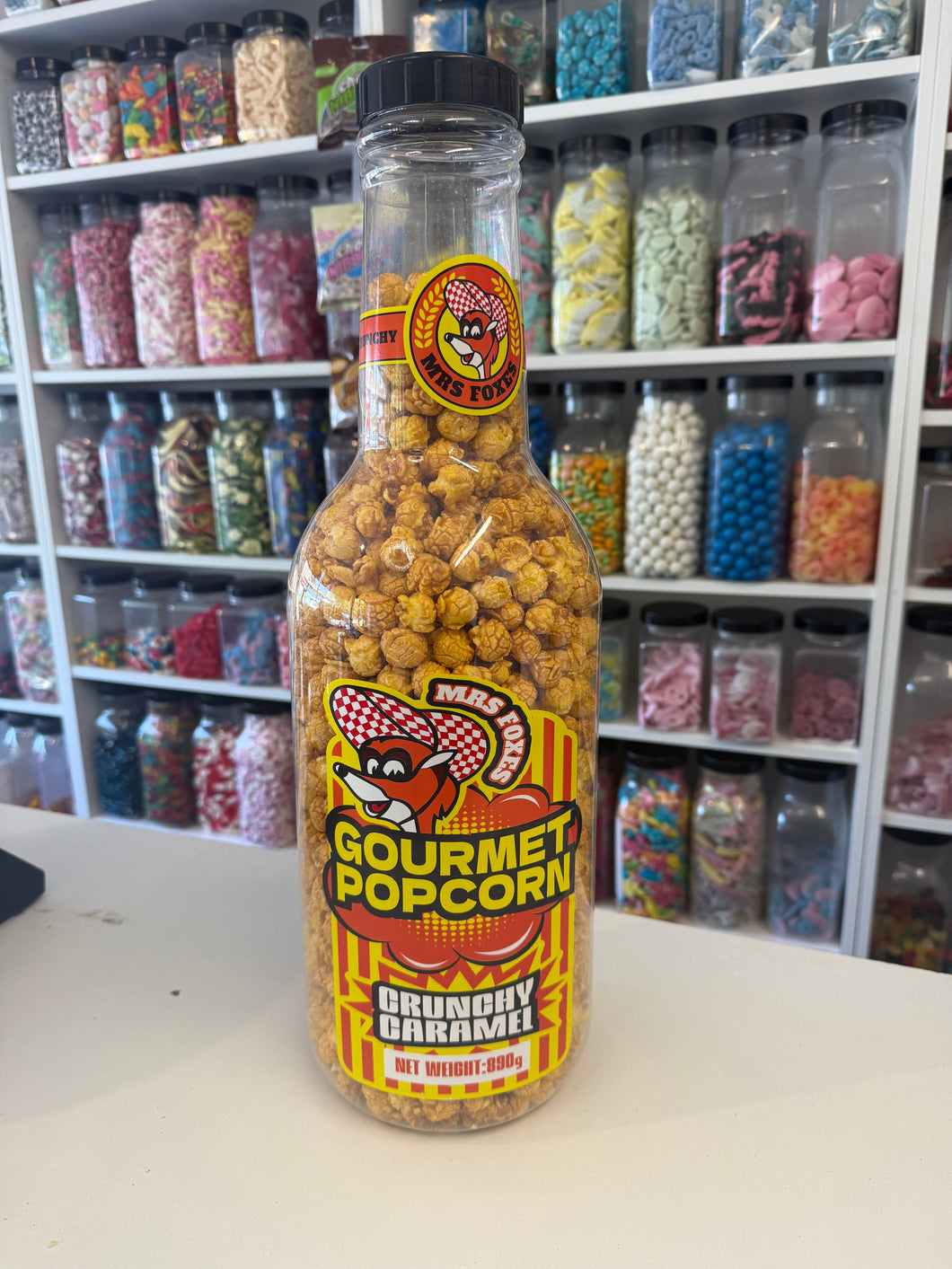 Giant gourmet crunchy caramel popcorn!! LIMITED AVAILABLE