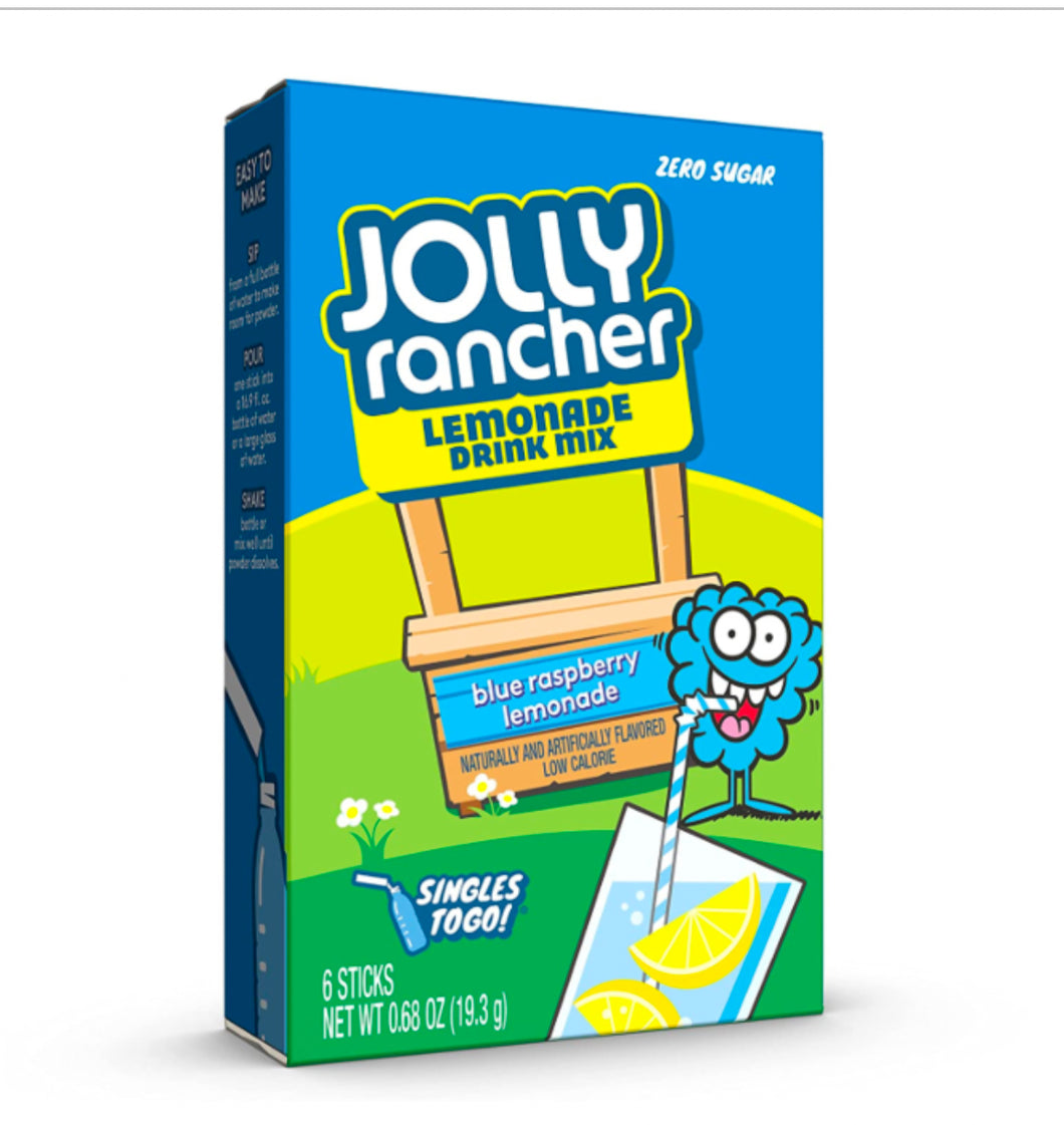 Jolly Rancher Singles to Go 6 pack - Blue raspberry