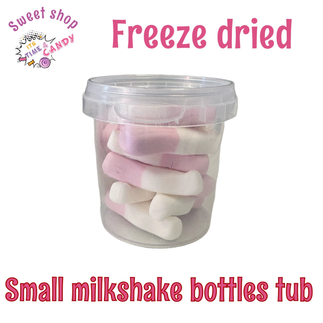 Freeze dried milkshake bottles small tub