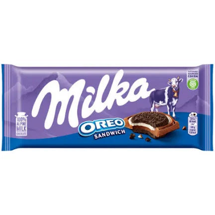 Milka oreo sandwich