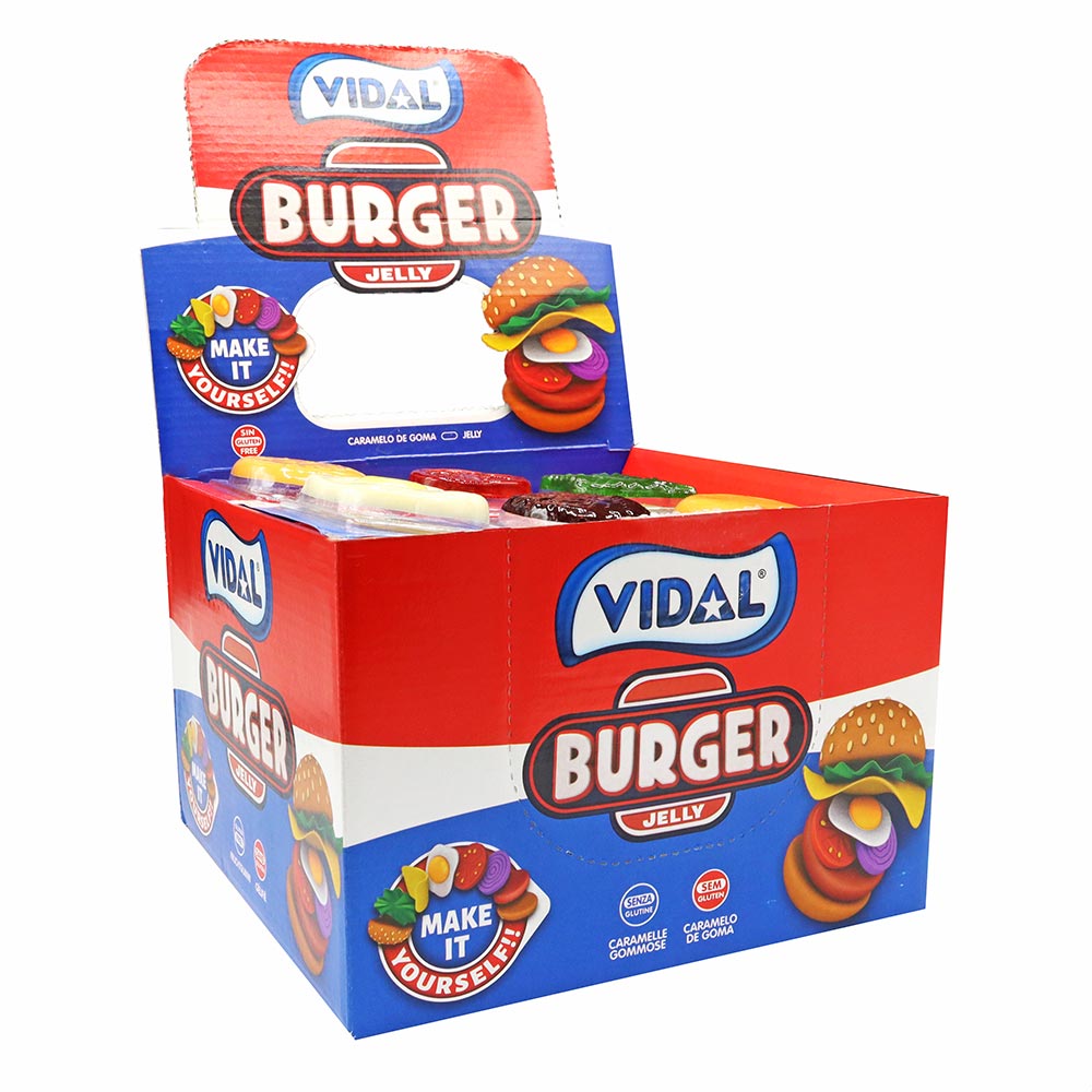 Vidal burger jelly