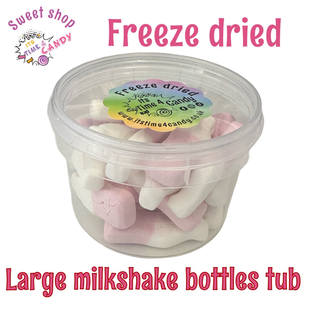 Freeze dried milkshake bottles large tub