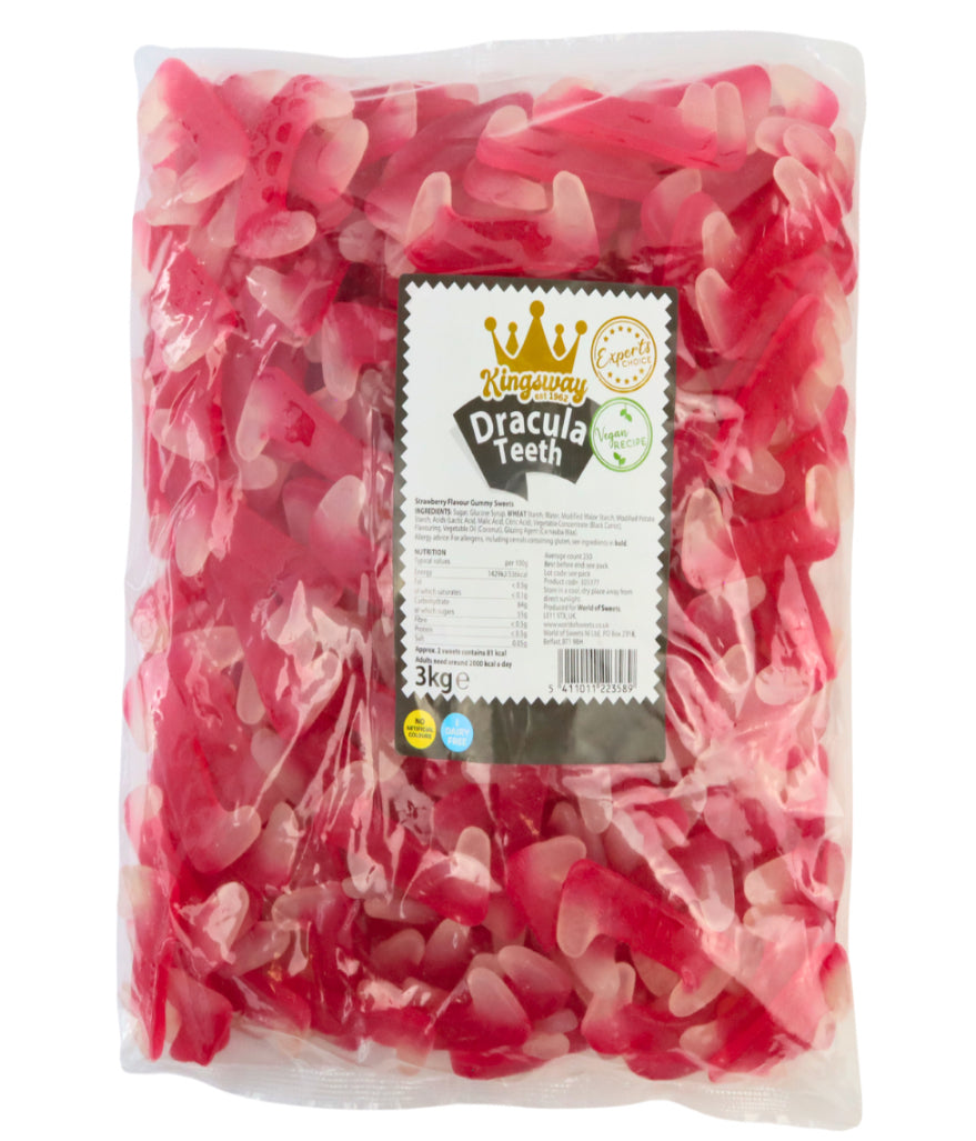 Dracula teeth 3kg bag