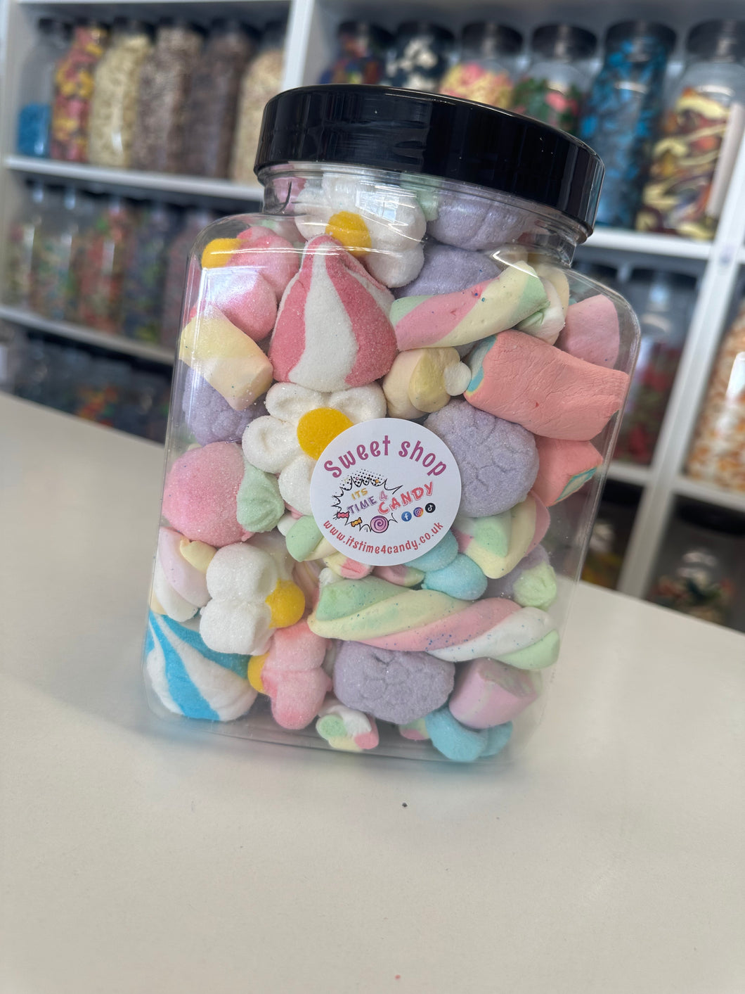 Marshmallow jar