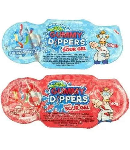 Gummy dipper sour gel