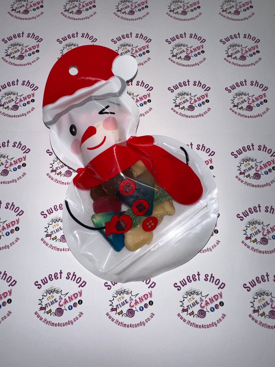 Snowman sweet pouch