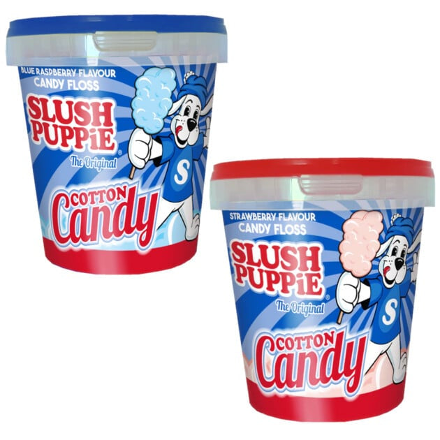 Slush puppie candy floss