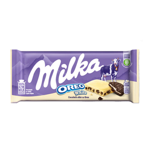 Milka oreo white chocolate