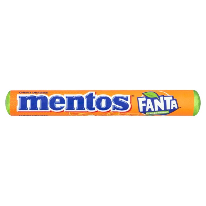 Mentos Chewy Fanta Orange Flavour 37.5g