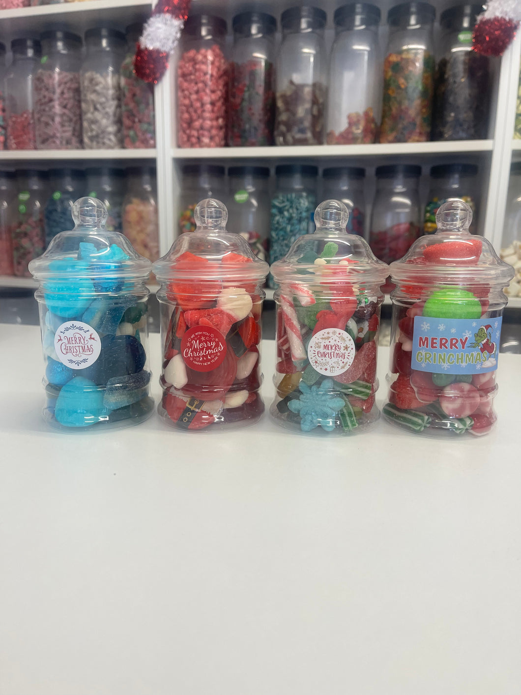 Christmas jars!! Leave note with what Christmas mix you would like..